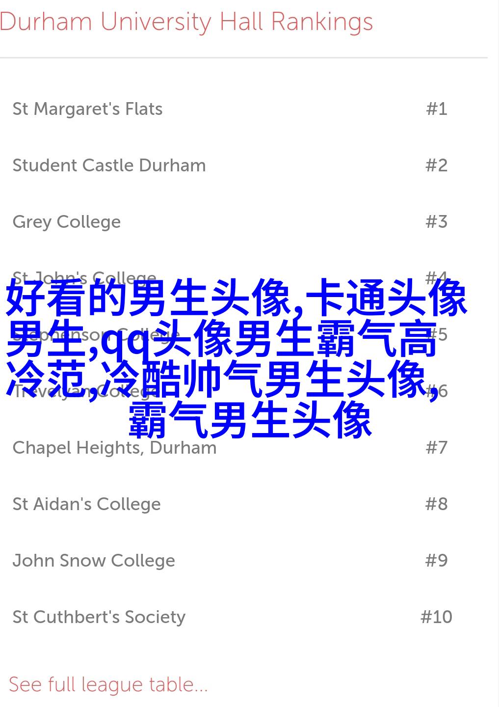 黑白伤感的男生头像(优选20张)